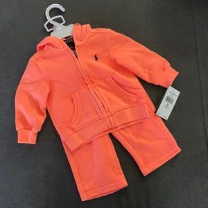 NWT Polo Ralph Lauren sweat suit